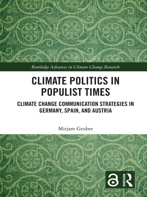 Title details for Climate Politics in Populist Times by Mirjam Gruber - Available